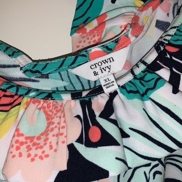 crown & ivy Summer Floral Print Dress - Picture 4 of 4